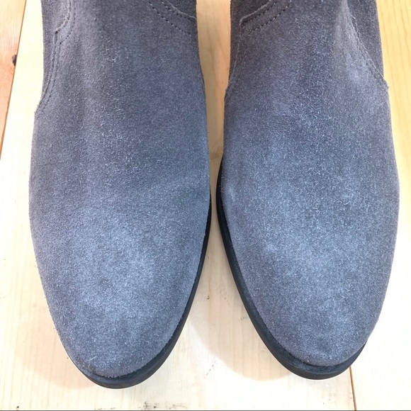 Rag & Co Brisa gray suede ankle boots 9 - Picture 5 of 16